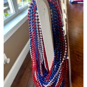 July fourth beads 20 necklace
